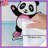 Ice Skating Panda Cartoon Comforter-126746529