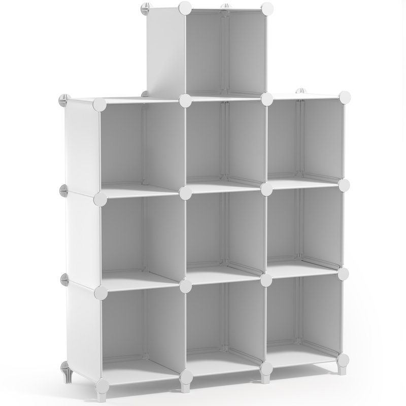 Organisateur de rangement cubique Sorbus, White, Paquet de 10