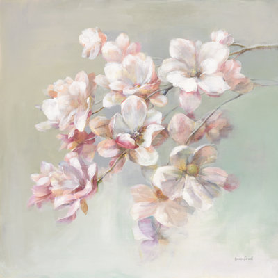Sugar Magnolia 1 Piece Wrapped Canvas Painting