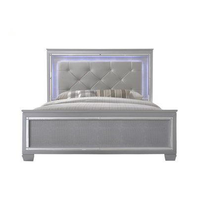 Finition de pied de lit texturée 1pc