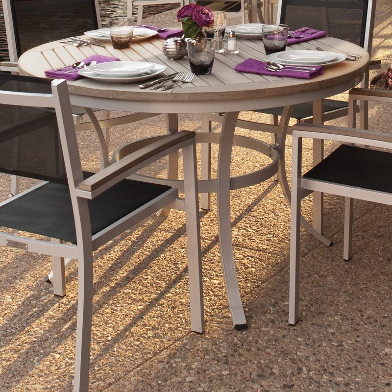 Travira Bistro Table, Tekwood Vintage, 36" L x 36" W