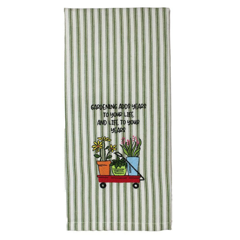 Gardening Adds Towel