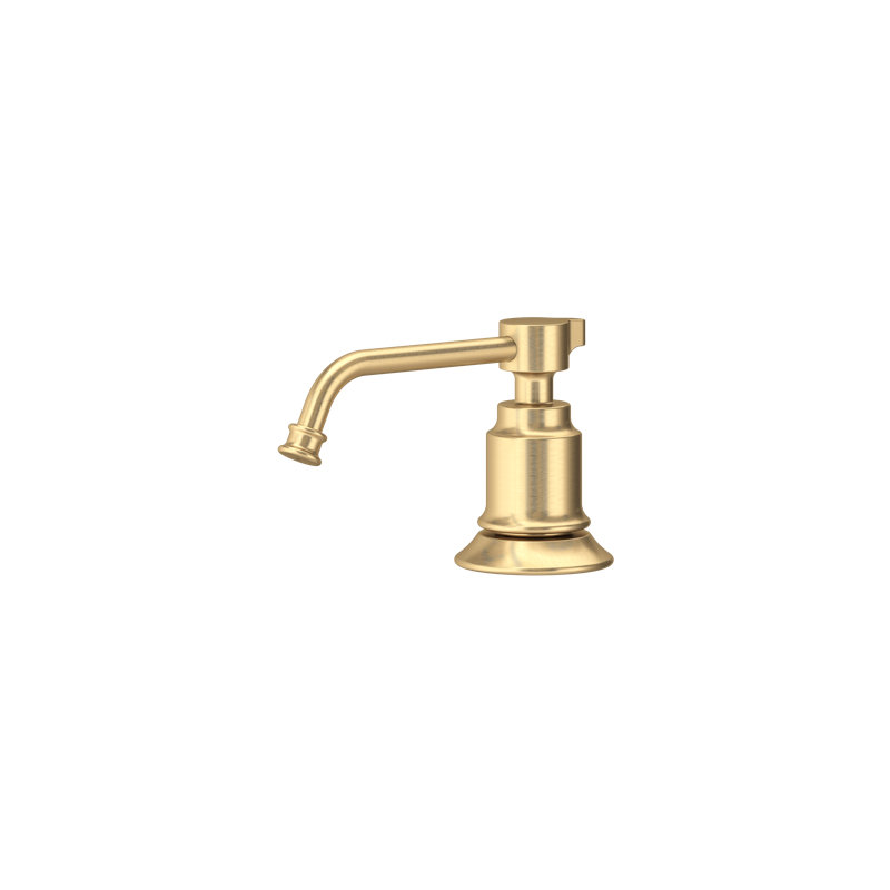 Southbank Soap Dispenser, Satin English Gold