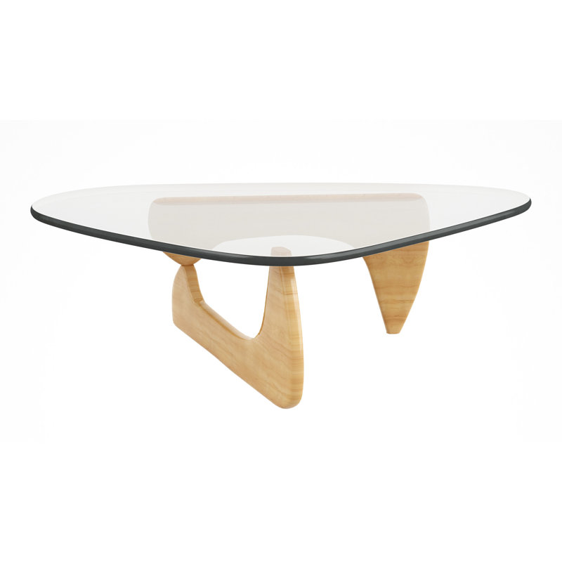 Table basse Gracie Mills, Clear / Brown
