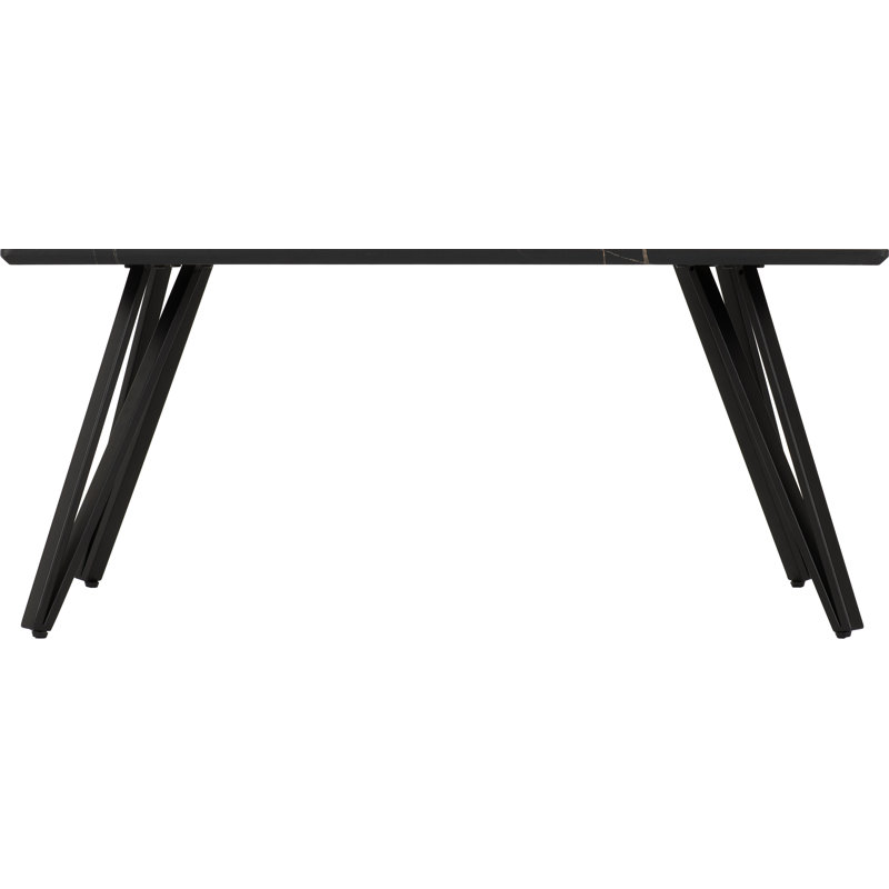 Marlow Four Leg Coffee Table, Black