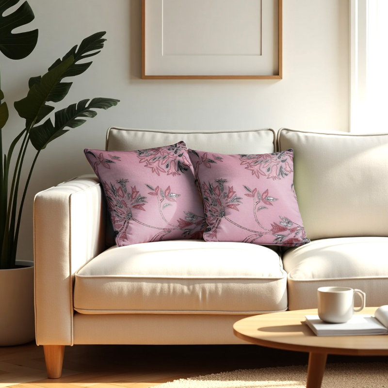 Floral Throw Pillow