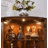21.65" Brown Standard Solid Wood Wine Cabinets & Curio Cabinets