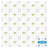 6" x 6" Amalfi Lemon Grove Vintage Mediterranean Blue & Yellow Vinyl Peel and Stick Mosaic Tile