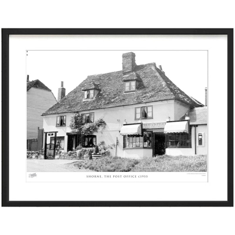 Shorne, The Post Office C1955 by Francis Frith - Single Picture Frame Print, 45cm H x 60cm W x 2.3cm D