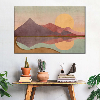 " Boho Sundown Canvas Print "