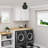 Albrechtice 1 Light Black Small Semi-flush