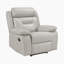 Fauteuil inclinable manuel en cuir véritable 40 po Sitz-1825600586