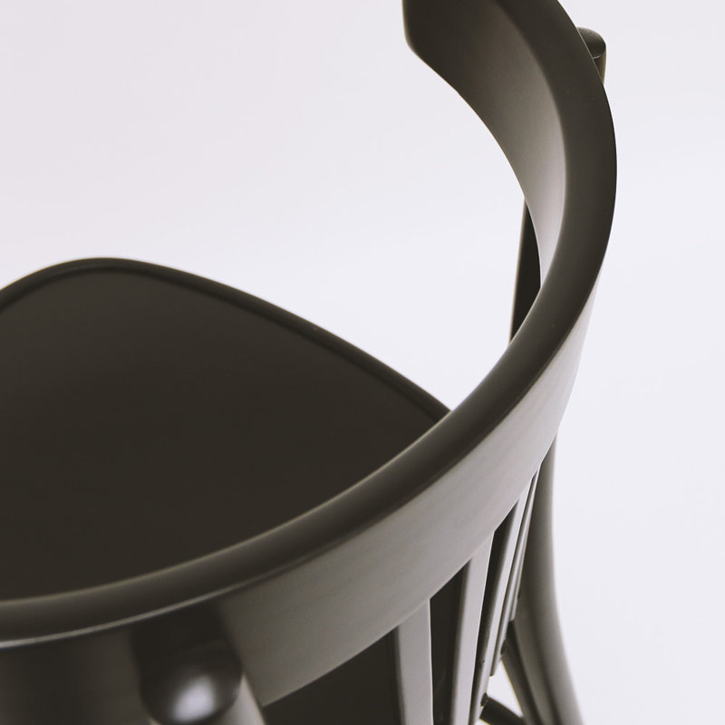 788 Series Bar Stool, Black