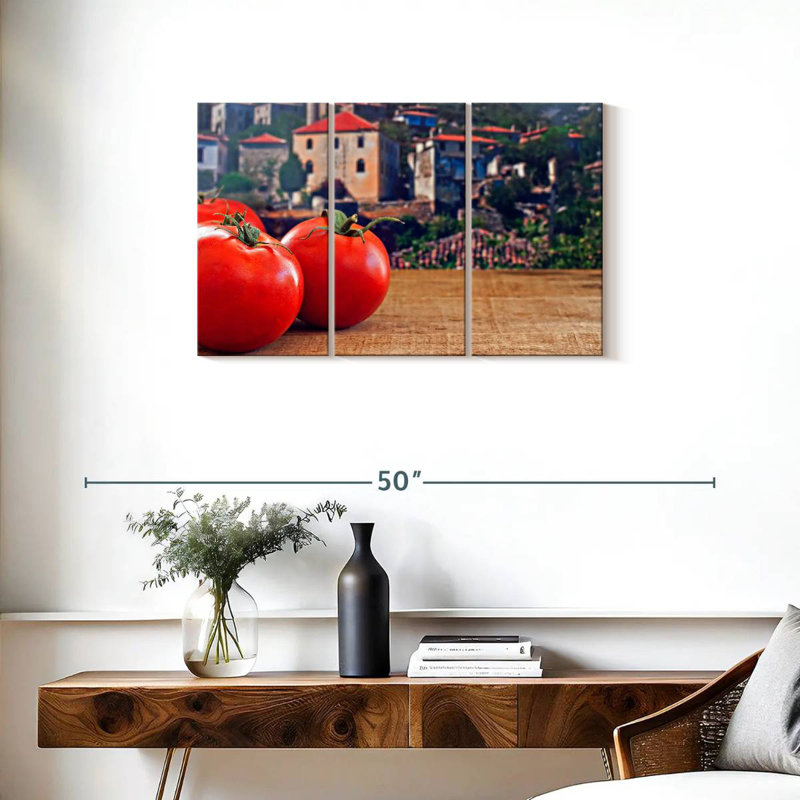 Yarlin Tuscan Tomatoes, 20" H x 33" W