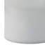 Porte-bougie décoratif décoratif style ouragan rond avec fond givré-730997030