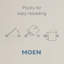 Porte-papier hygiénique mural Moen Voss-9258680