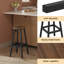 Talayia Counter Stool with Metal Frame-696344994