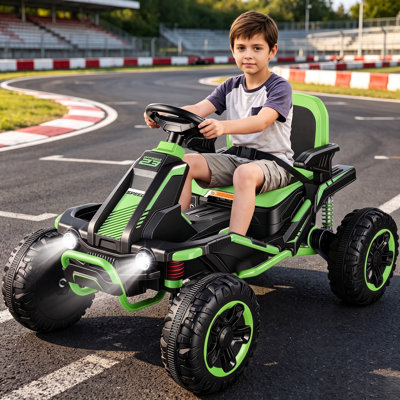 Voitures électriques 36 V pour enfants de 6 à 10 ans, 600 W, jusqu'à 9,5 km/h