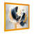 Impression dorée sur toile encadrée