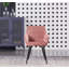 Yerres 4 Person Dining set - a Rectangular Extendable Dining Table with Metal Legs and a Set of 4 Quilted Velvet Dining Chairs for Dining Room - Modern Dining Table Set-1652484259-1652484270