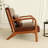 Ihar Faux Leather Accent Chair-1181930608