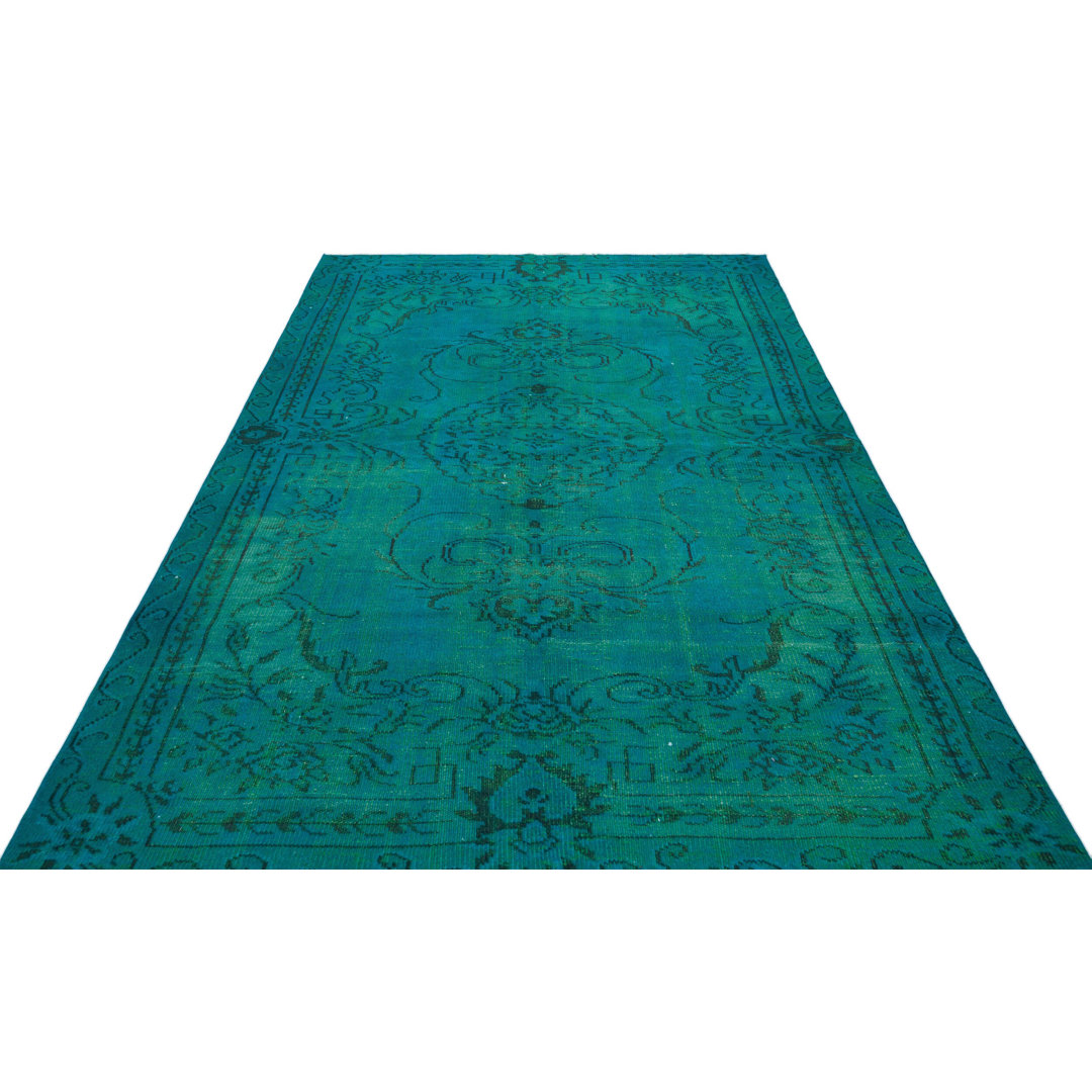 Round Parksley Hand Knotted Area Rug