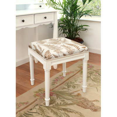 Camiah Solid Wood Accent Stool