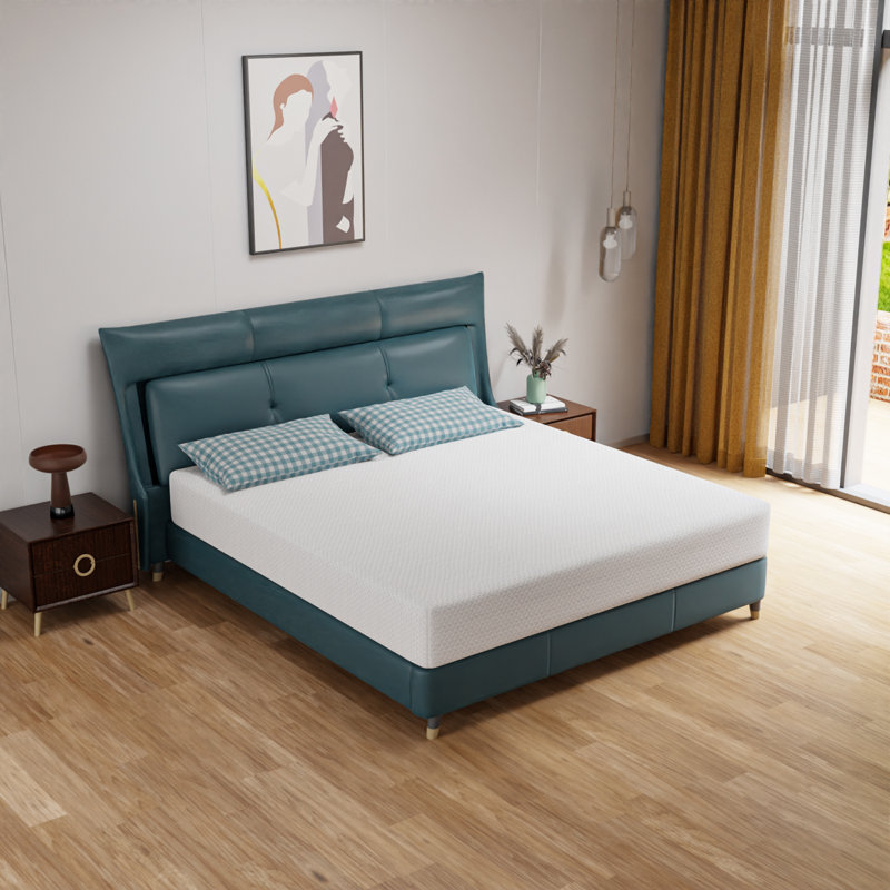 Matelas en mousse à mémoire de forme moyenne Alwyn Home Metompkin, Très grand, 10"