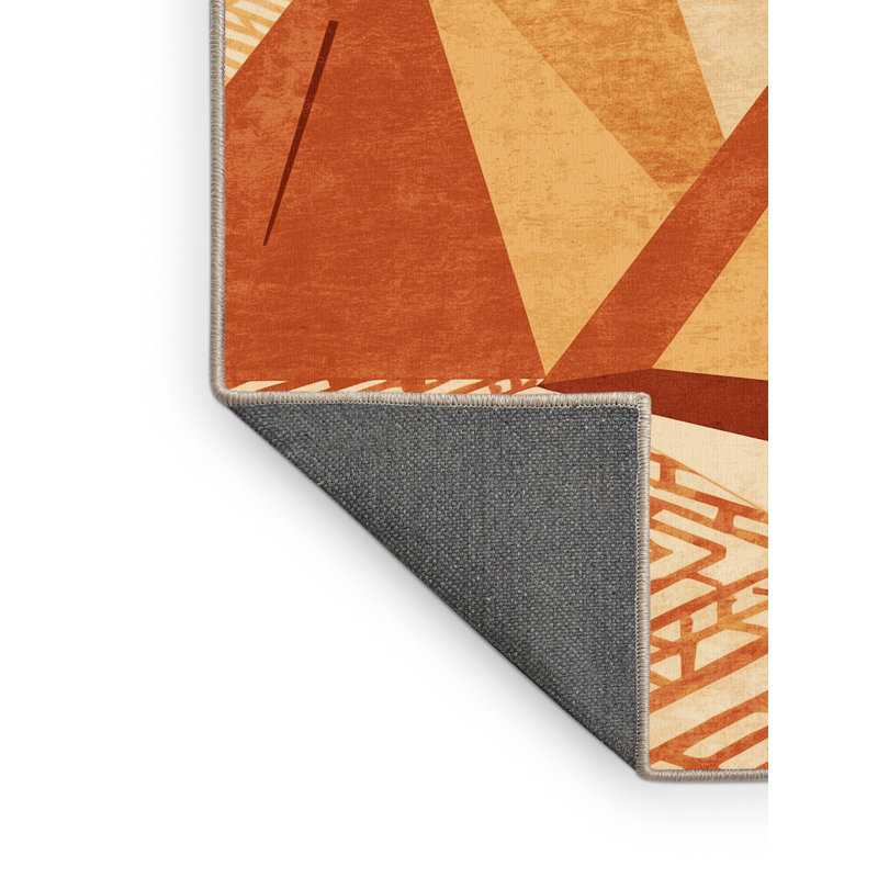 Tapis bohème doux et moelleux à motif géométrique Festival, 2 x 3