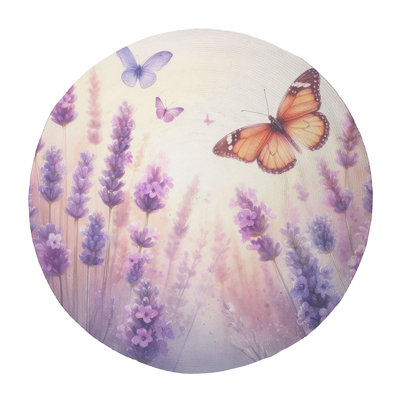 Tapis tressé Lavender Whispers