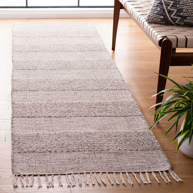 Bester Hand Woven Cotton Geometric Rug
