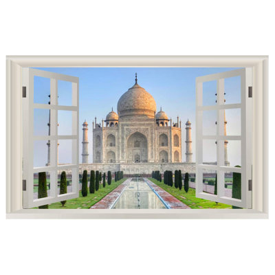 Décalcomanie murale 3d taj, mahal