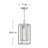 Republic 1 -Bulb 16.8" H Outdoor Pendant-1449929992