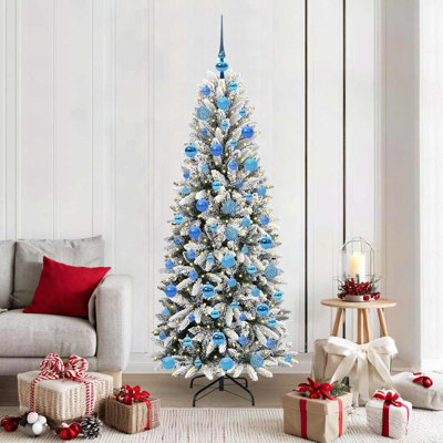 Artificial Christmas Tree with 300 LEDs White