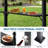 Double Roof Grill Gazebo with Extra Shadow BBQ Waterproof Canopy Outdoor Gazebos-114127573