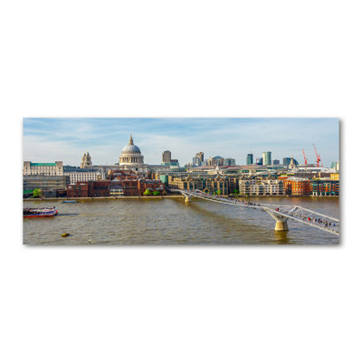 River Thames London - Print on Canvas