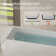 67" Freestanding Solid Surface Bathtub With Overflow And Pop-up Drain
