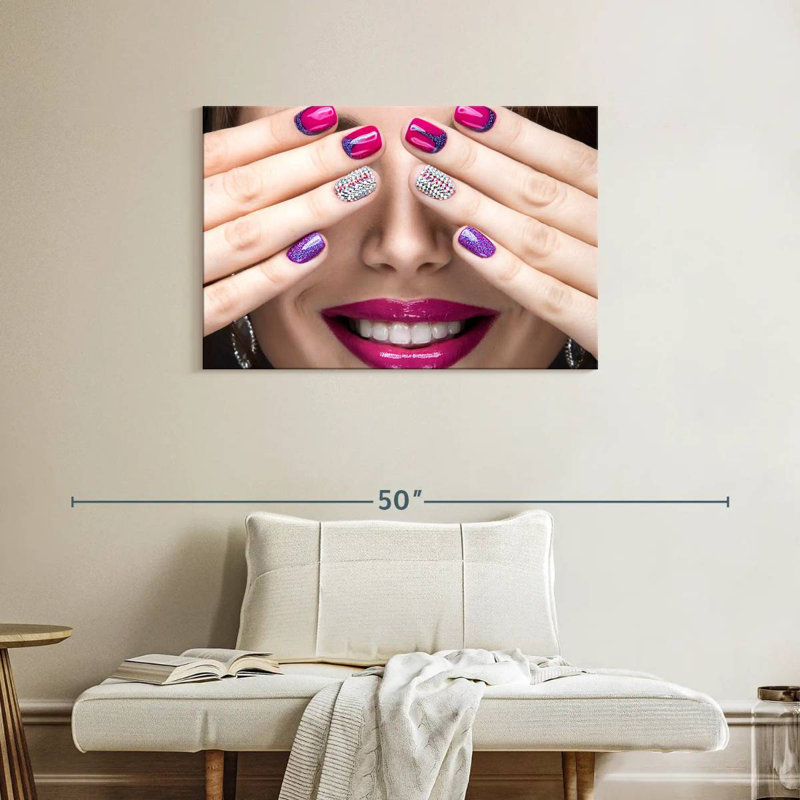 Shuttleworth Classy Short Nails, 24" H x 36" W