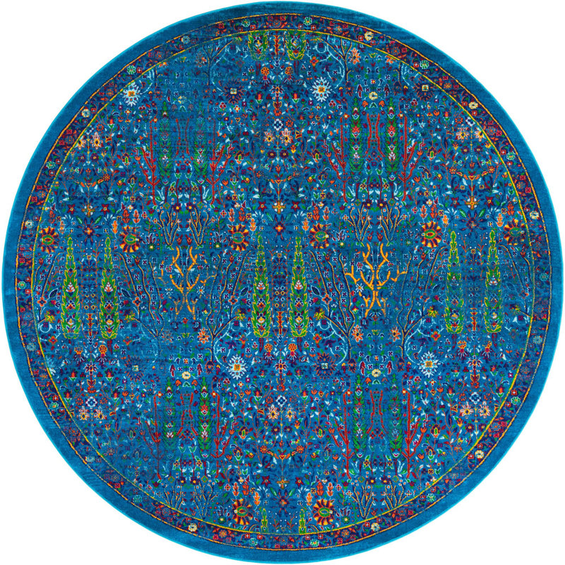 Markon Abstract Indoor Rug, Round 10'