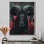 «Black Astrology Rams Radiance Aries» - impression d'art mural-257532463-17408746
