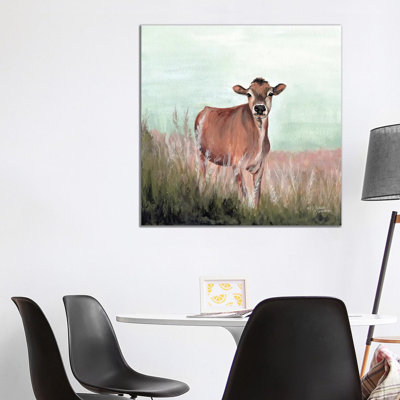 Til The Cow Comes Home by Michele Norman - Wrapped Canvas Painting
