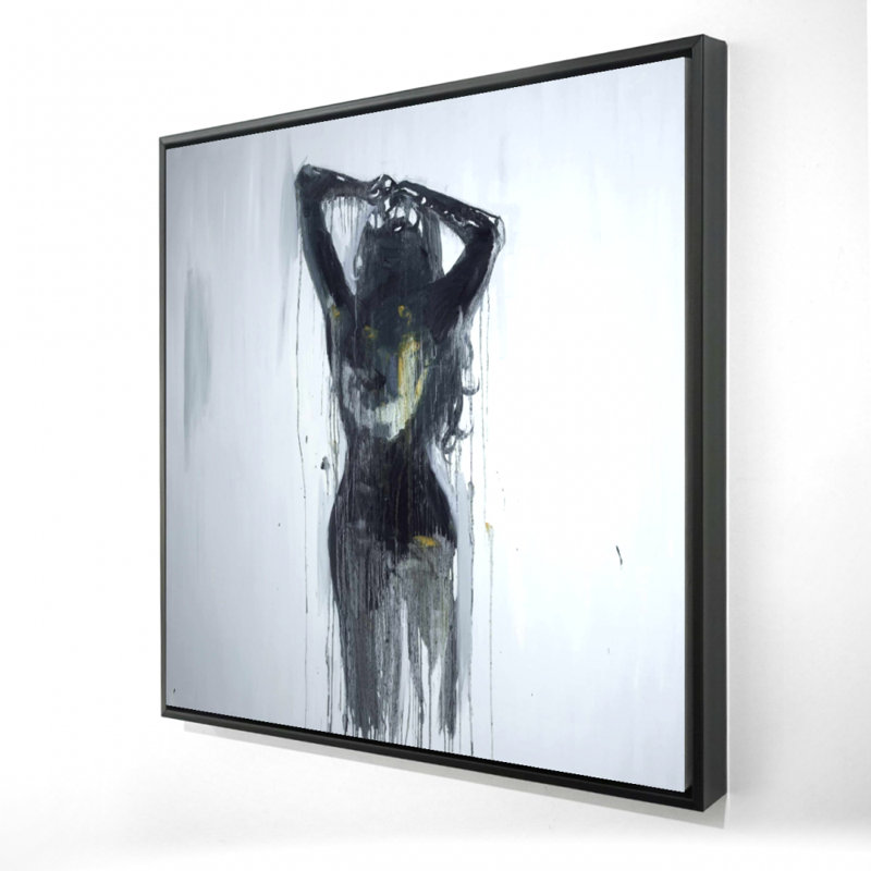 " Female Silhouette ", 36" H x 36" W