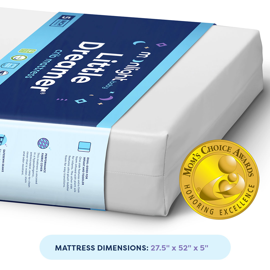 Little Dreamer Dual-Sided Crib Mattress
