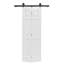 Porte de grange pliante en panneau de fibres à densité moyenne à 6 panneaux en chêne blanc avec ensemble de quincaillerie-89200914-120436640