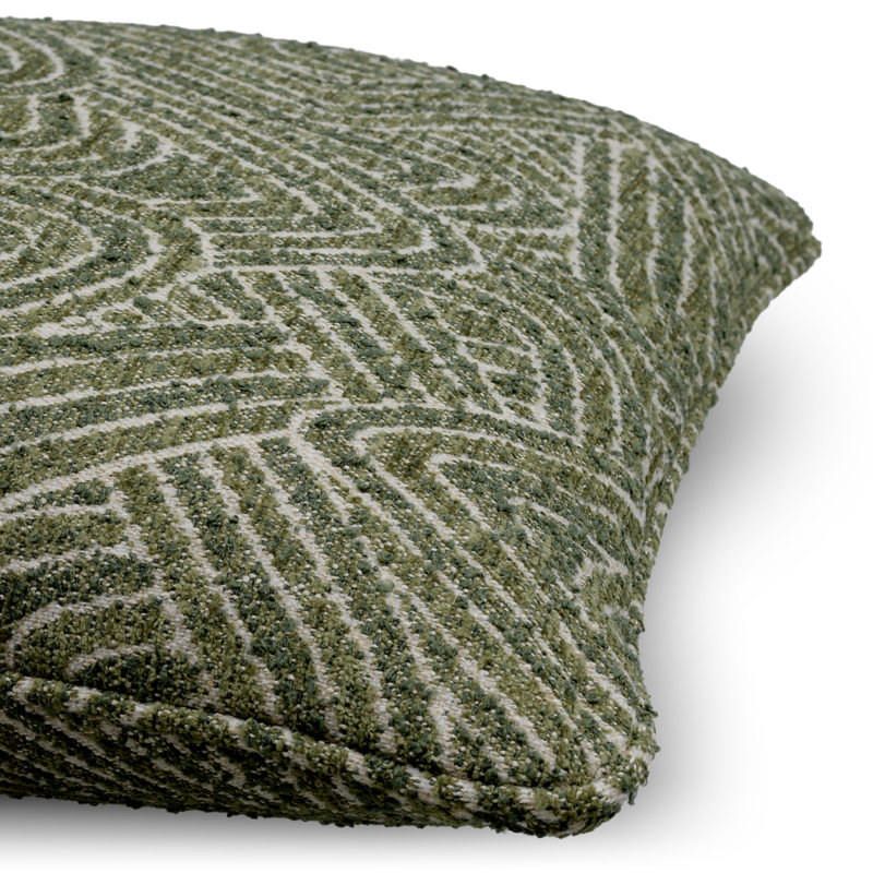 Cushion Camari, Camari Green, Square 23.62"