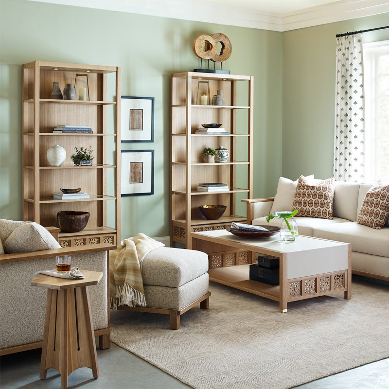 Surrey Hills Solid Wood End Table, Natural