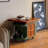 47.09"Brown Solid Wood Mobile Coffee Table