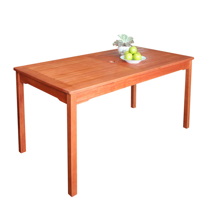 Malibu Outdoor Rectangular Patio Dining Table