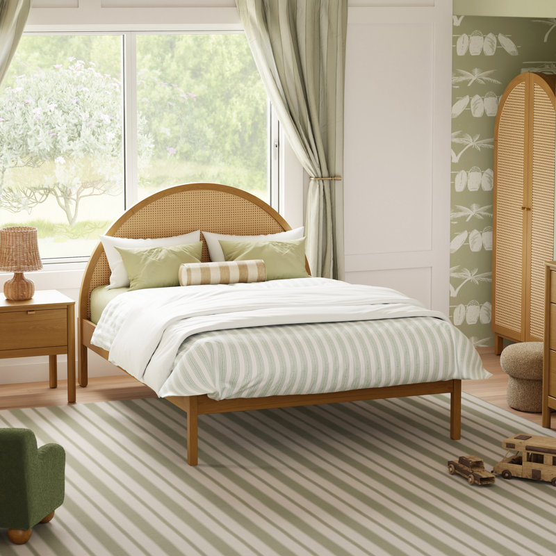 Bondi Cane Full Bed, Honey Cane, Full