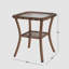Ensemble de conversation en osier pour 7 personnes avec table de rangement et 2 tables d'appoint Meyah-103896367